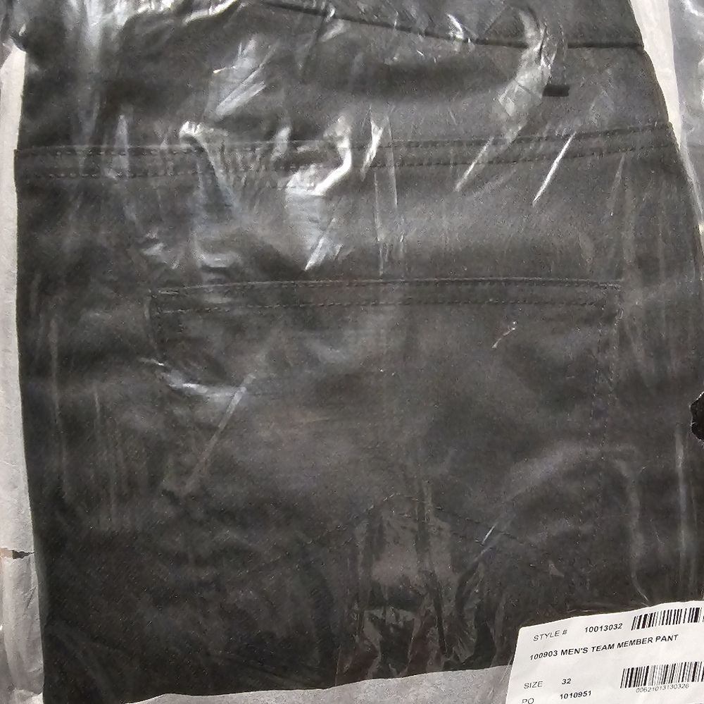 Mens jean style lightweight work pant new sz 32